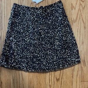 French Connection sequin skirt size 4, NWT